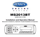 Jensen MS2013BT Owners Manual